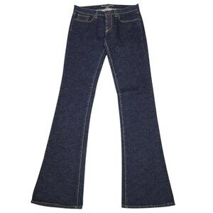 Ralph Lauren Jeans 29x36 Classic Destino 867 Bootcut Low Rise Dark Wash Denim